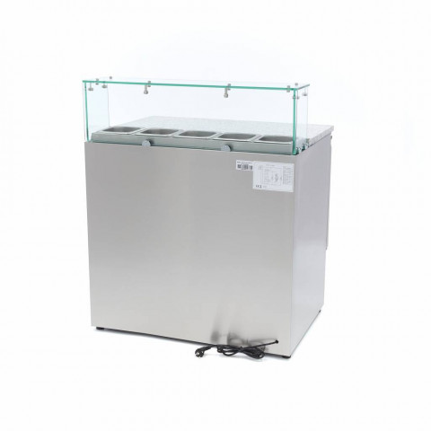MAXIMA TABLE GLASS 2 pizza pult