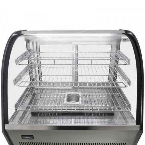 MAXIMA Deluxe 160L Ohřívací teplá vitrína