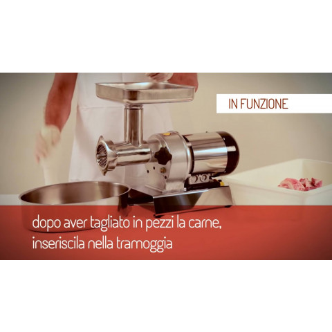 TRE SPADE TC-32 Inox 2HP mlýnek na maso až 320kg/hod