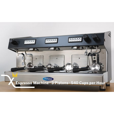 MAXIMA Espresso kávovar - 3 pákový - 540 šálků/hod