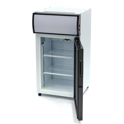 MAXIMA Display prosklená barová chladící skříň, 50 l