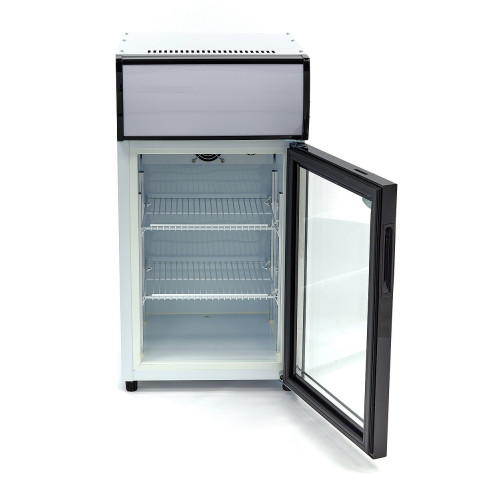 MAXIMA Display prosklená barová chladící skříň, 50 l