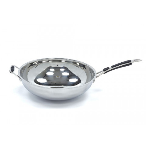 MAXIMA indukční wok pánev z nerezové oceli 36 cm