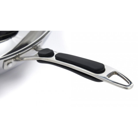 MAXIMA indukční wok pánev z nerezové oceli 36 cm