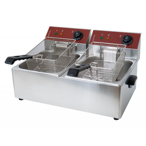 GAMMO 6+6 litrová elektrická fritéza