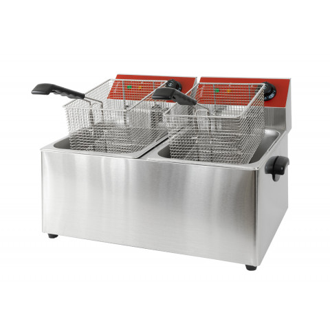 GAMMO 8+8 litrová elektrická fritéza