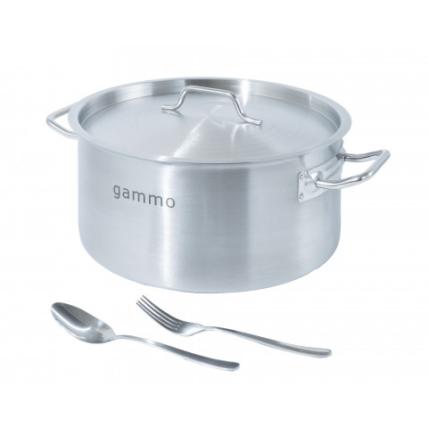 GAMMO kastrol s víkem 12.9 litrový 32x16cm