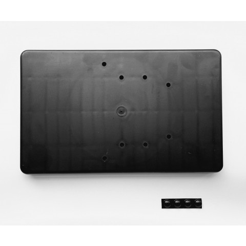 TRE SPADE plastová základna pro mlýnek na maso nebo pasírovač + 4 gumové nožičky
