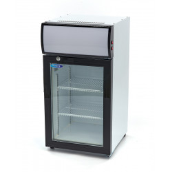 MAXIMA Display prosklená barová chladící skříň, 50 l