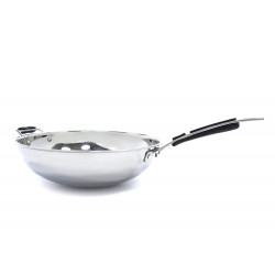 MAXIMA indukční wok pánev z nerezové oceli 36 cm