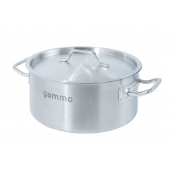 GAMMO kastrol s víkem 8 litrový 28x13cm