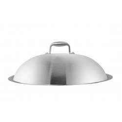 Víko z nerezové oceli pro GAMMO indukční wok pánev 30cm
