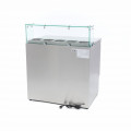 MAXIMA TABLE GLASS 2 pizza pult