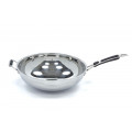 MAXIMA indukční wok pánev z nerezové oceli 36 cm