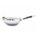 MAXIMA indukční wok pánev z nerezové oceli 36 cm