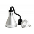 GAMMO ohřívací lampa 18cm - stříbrná