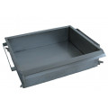 Pekáč na langoše s vypouštěcím ventilem - pro 4 hořáky - nerezová ocel