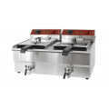 GAMMO 16+16 litrová elektrická fritéza 3+3 kW